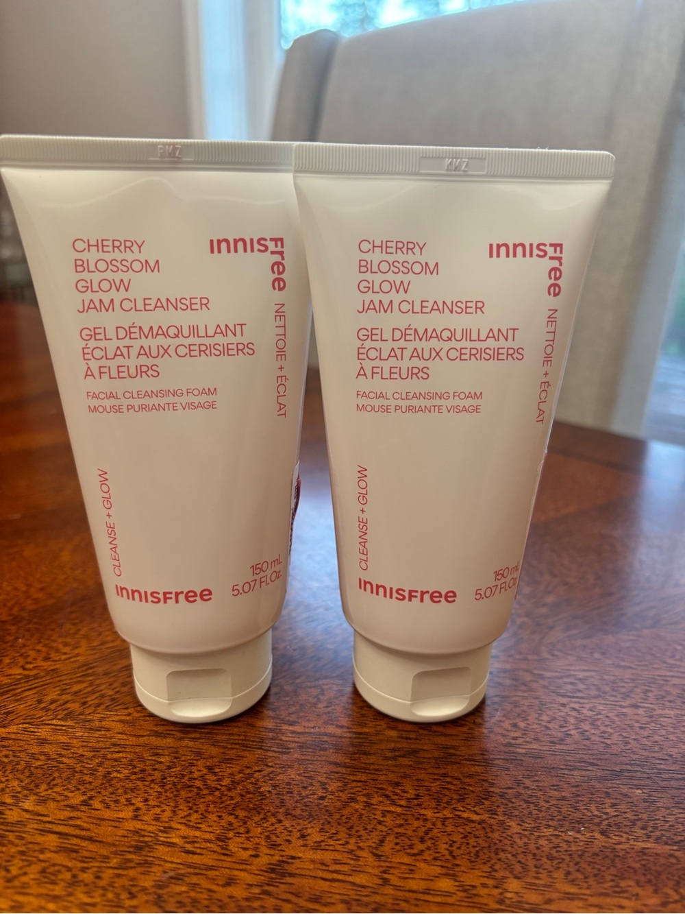Innisfree Cherry Blossom Glow Jam Cleanser — Soft Pink